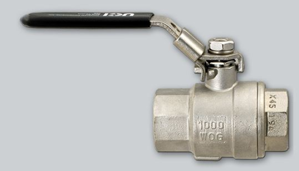 3/8 FNPT x 3/8 FNPT SS Ball Valve, 1000 psi
