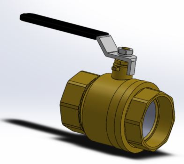 Ball Valve 1/2 NPT(F) Brass Full Port