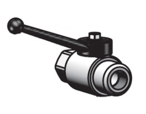 Hp Ball Valve, Ss, 1/4"