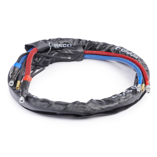 REACTOR HEATED HOSE, WHIP, 1/4ID, 2000PSI, 10FT