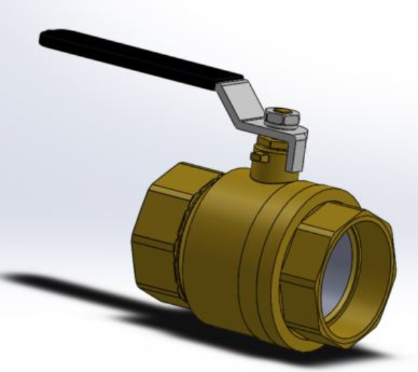 Ball Valve 3/8 NPT(F) Brass Full Port