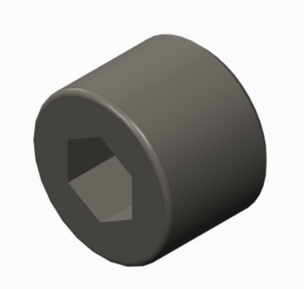 Plug, Pipe, Soc, 3/8, Zp