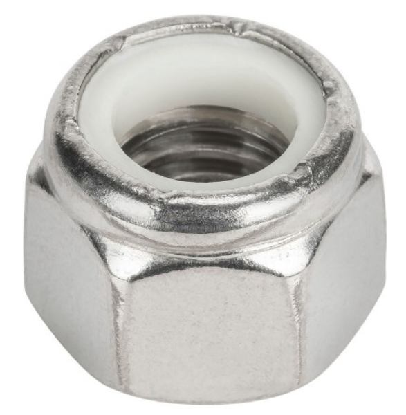 Nut, Lock, Nylon, M12