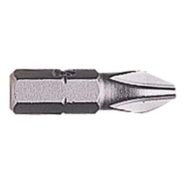 1/4 Hex Insert Bit x #0 Phillips x 1, 25 mm Oal