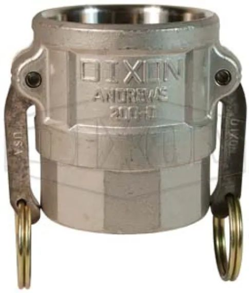 Dixon 2 in. Stainless Steel Cam & Groove, Female Coupler x Female NPT