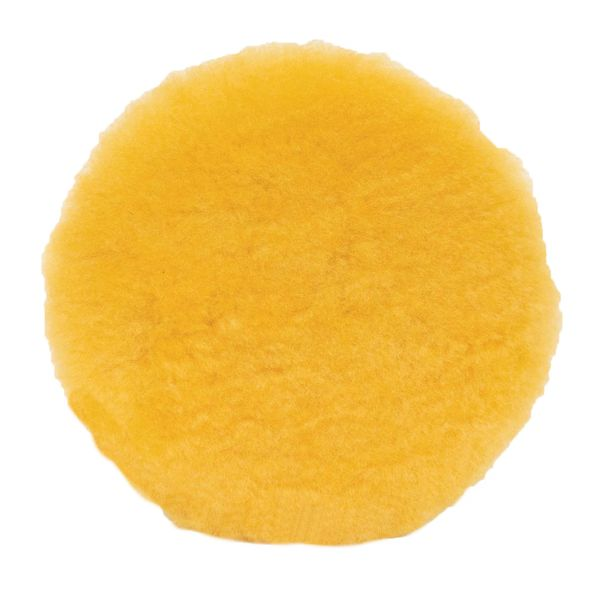 Yellow Wool Pad, 3 Inch, Pack of 10
