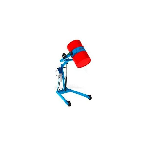 Hydra-Lift Karrier with 72 Maximum Dispensing Height. AC Power Drum Lift with 1-phase 60Hz Motor. Pull Chain Drum Tilt Control