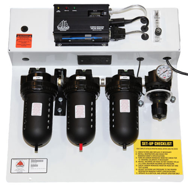 150cfm Panel Mount Filtration System With High Intensity Audible Alarm