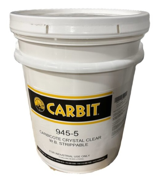 Coat, 5 gallon Pail Clear Booth, Water Based