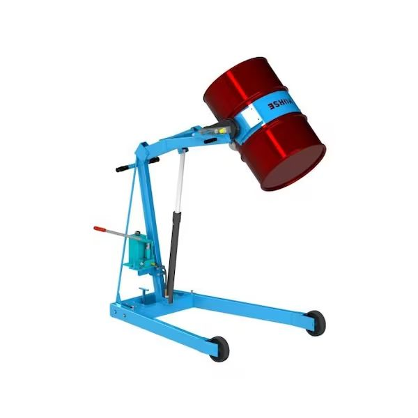 Hydra Lift Karrier, 72 Inch Maximu Dispense Height, Hand Pump Drum Lift, 800 Lbs Capacity