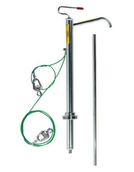 Piston Pump for 30 and 55 Gallon Drums, FM Approved, Electro Zinc Plated Steel