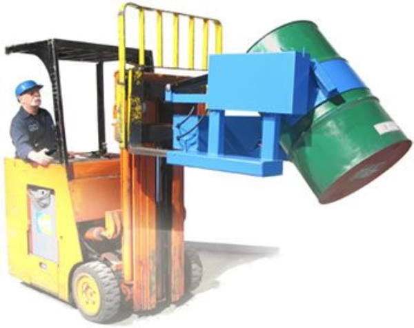 Forklift-Karrier, 22.5 Inch Diameter, 55 Gal Drum, 2000Lb Cap.