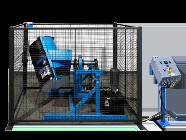 Automated Tilt-To-Load Drum Tumbler