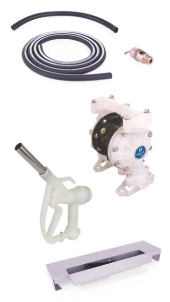 SD BLUE DEF SYSTEM, AODD, DRUM, W/O METER
