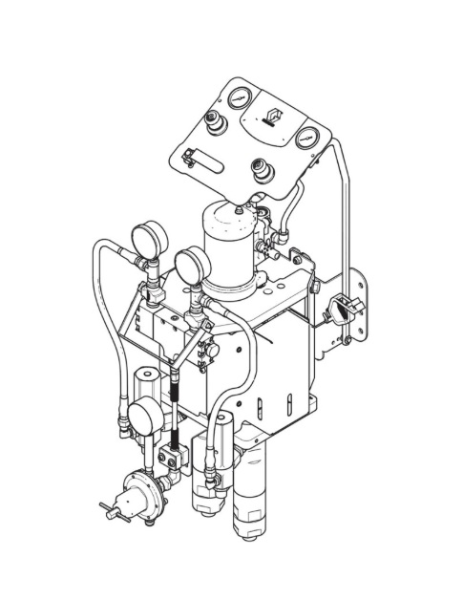 MERKUR M2K SPRAYER, AA, 3:1, WALL
