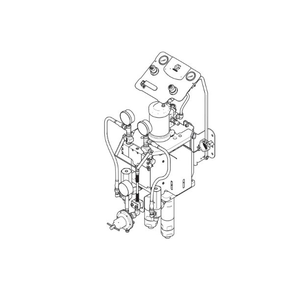 MERKUR M2K SPRAYER, AL, 5:1, WALL
