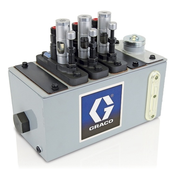 MBL LUBRICATOR, 4 PINT, 118:1, 3 PUMP, 1/4, RH