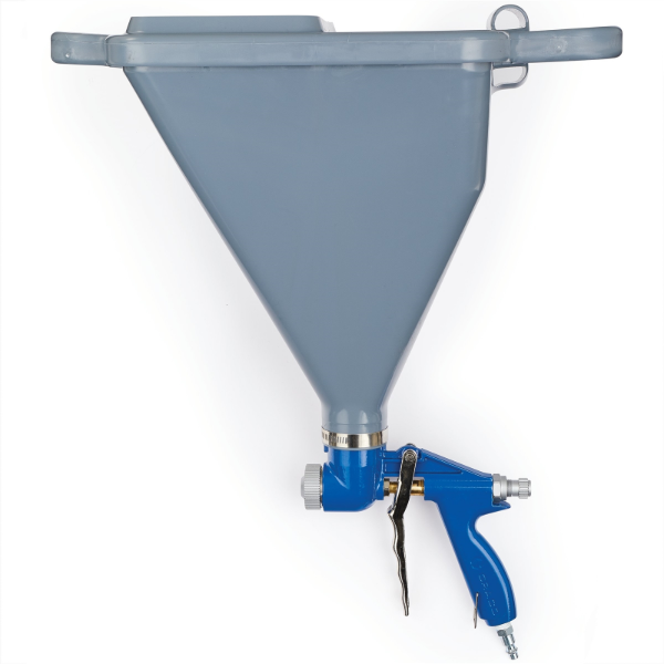 G-TEX GUN, GRAVITY-FEED HOPPER