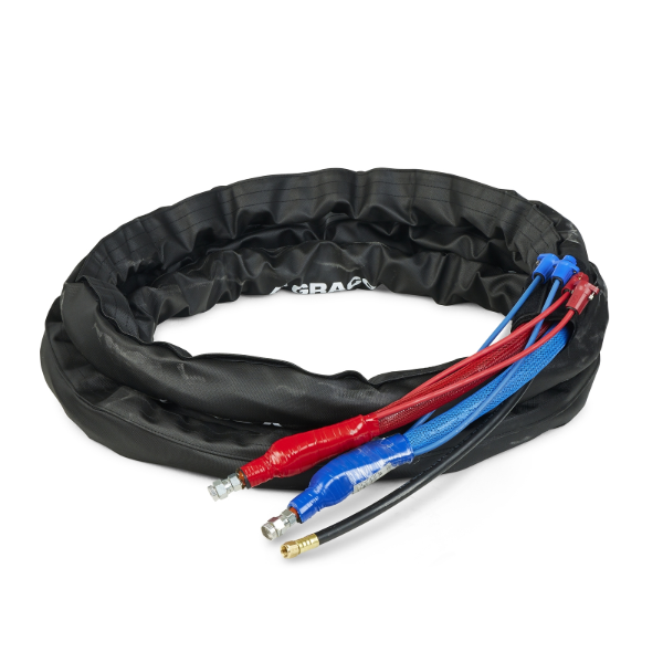 REACTOR HEATED HOSE, WHIP, R3, 3500PSI, 20FT