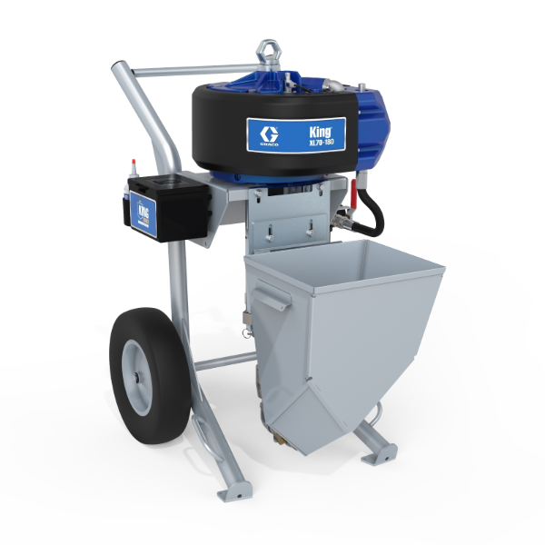 KING HEAVY FLUID SPRAYER, COMPLETE, A, 56FT, 1GUN