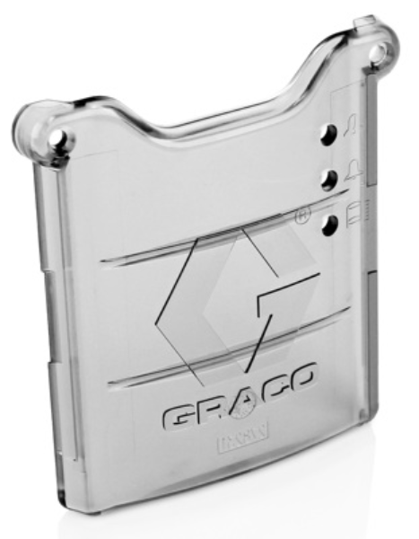 COVER, FRONT, W/ LOGO, CLEAR