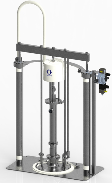 SANIFORCE DRUM UNLOADER SYSTEM, RAM, HYGIENIC