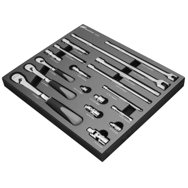 18PC RATCHET AND ACCESSORIES SET (IR)