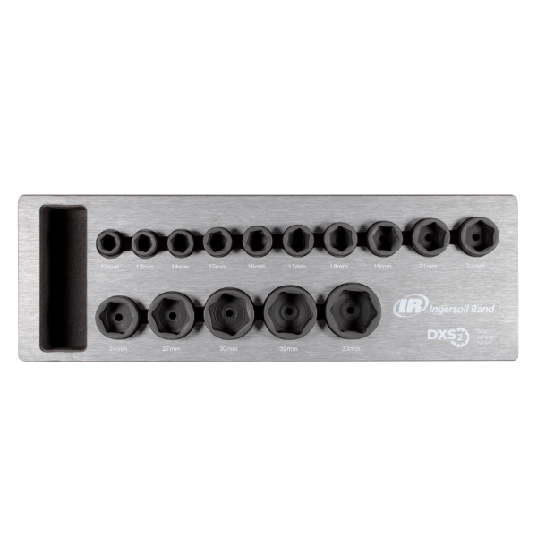 15 PC METRIC STANDARD DXS2 SOCKET SET