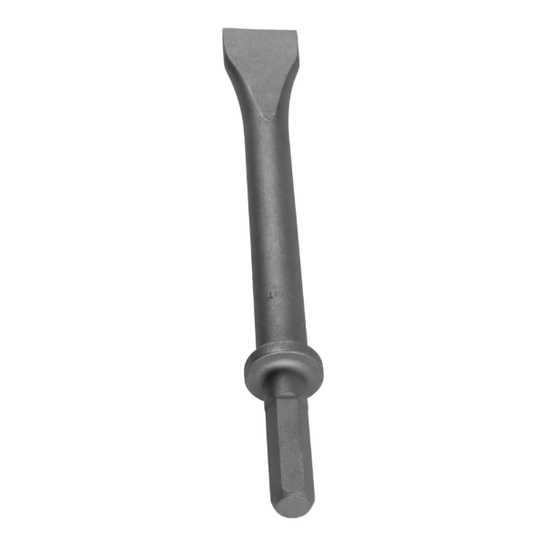 SCALING CHISEL - 12" .58 HX SHK RD COL, QTY 5