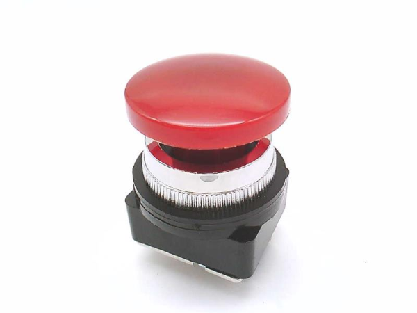Std Palm Button, Red