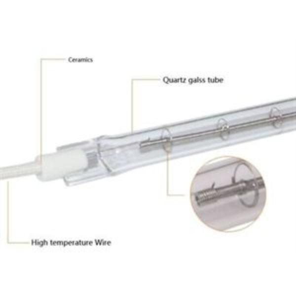 Lamp, IR, 2500/480V, VB, Clear