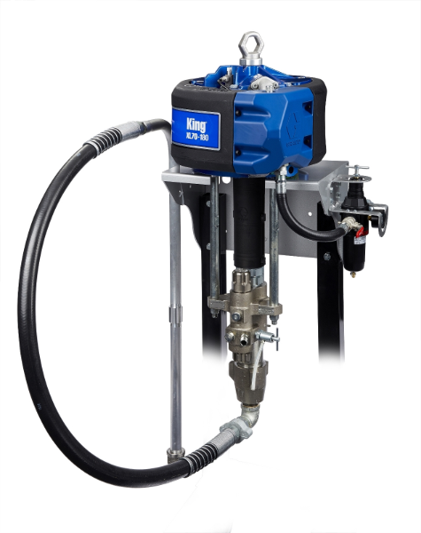 King PC 45:1 Sprayer, Wall Mount, Bare