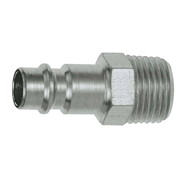 1/4 MALE PLUG WITH 3/8 NPT MALE THREAD