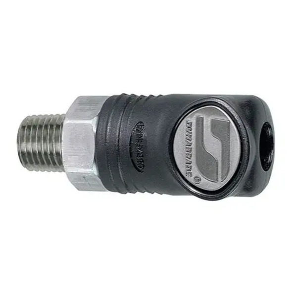 1/4in Composite-Style Coupler, 1/4in Male