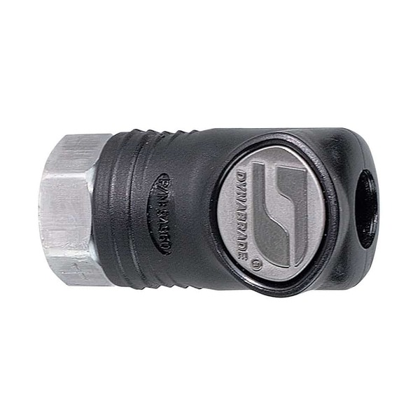 1/4in Female Coupler