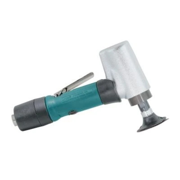 2in Dia. 7 Degree Offset Disc Sander, 5 hp, 20, 000 RPM, Ext. Rear Exhaust, Locking-Type Female Pad