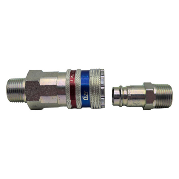 3/8 Inch Male Coupler With 3/8 Inch Male Plug Assemlby