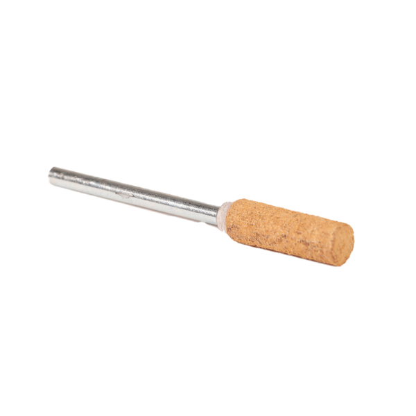 1/4 x 3/4-W164 Dynacut Cotton Fibre Fine DeBurring Mounted Point, 80MTX, 45, 900 Max RPM 1/8 Spindle