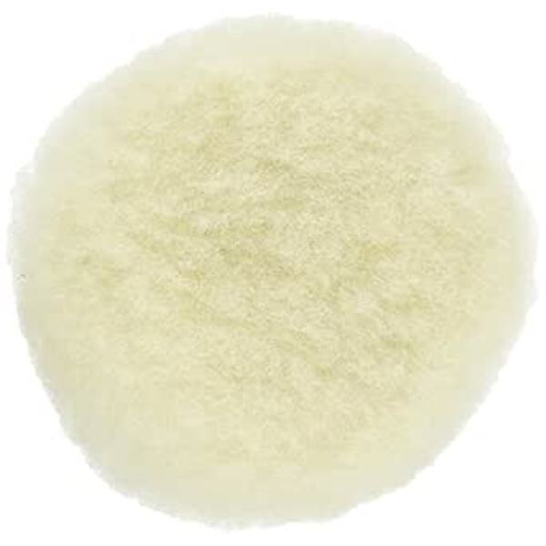 3in Natural Sheepskin Buffing Pad