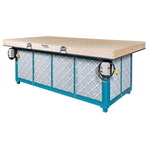 48 x 96 Downdraft Sanding Table 230 V, 60 Hz, Single Phase, 1.5 hp, 2 Motors