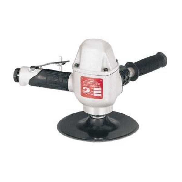 7in Vertical Disc Sander, 2hp, 6000rpm, Gearless, Side Exhaust, 5/8in Â-11 Female Pad