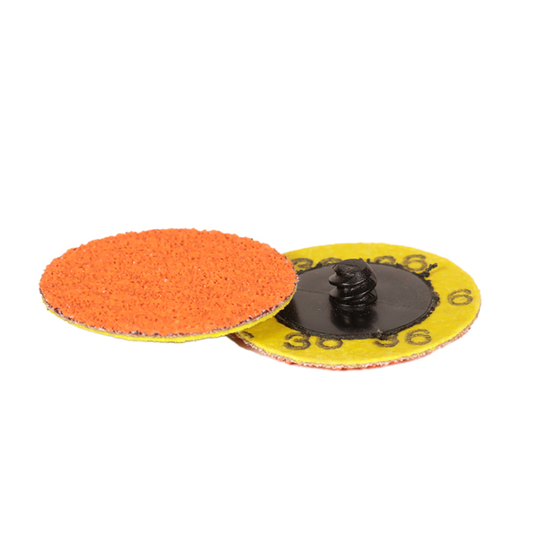 2in Dia x 36 Grit Premium CeramicNon-Vac. DynaCut Lock Disc, 25/Min