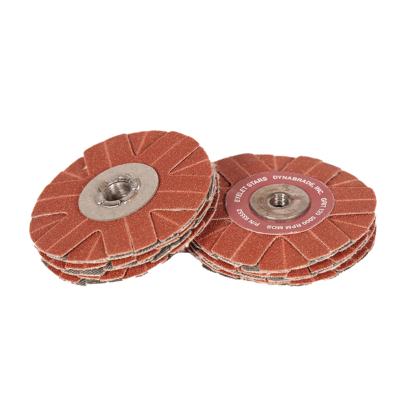2in Dia. 120 Grit A/O Eylet Sanding Star
