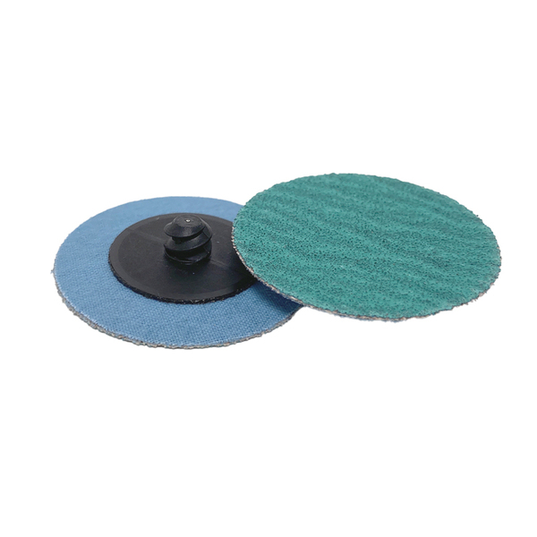 2in Dia. x 120 Grit A/Z Non-Vac. Dynacut Locking-Type Disc, 25/Minimum