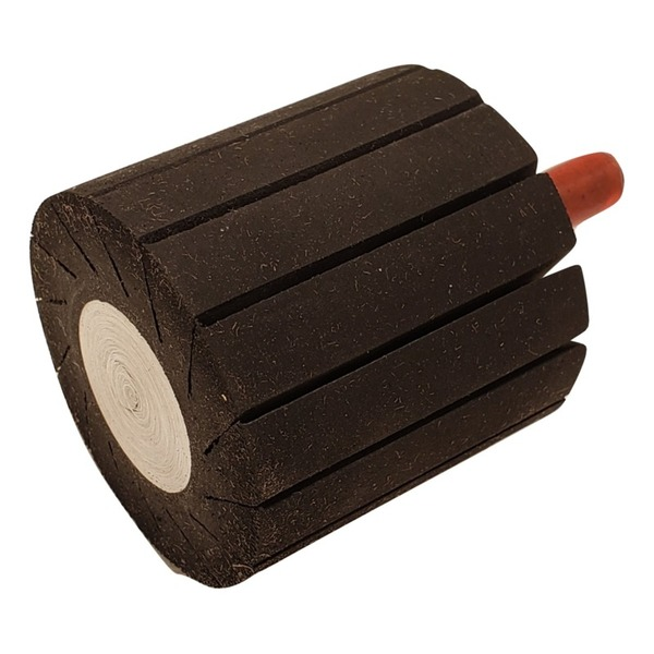 2in(51 mm) Dia. x 2in(51 mm) W Slotted Wheel 1/4in(6 mm) Shank, For 2in(51 mm) Dia. x 2in (51 mm)W Band