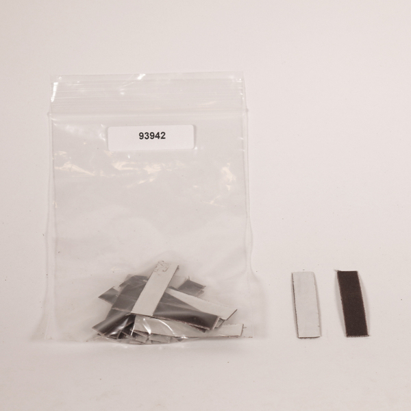 3/8in W x 2in L 240 Grit A/O DynaCut Strip, 20 Per Pack