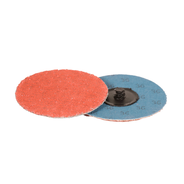 3in Dia, 36 Grit, Non-Vac, Hook, (25 Per Pack)