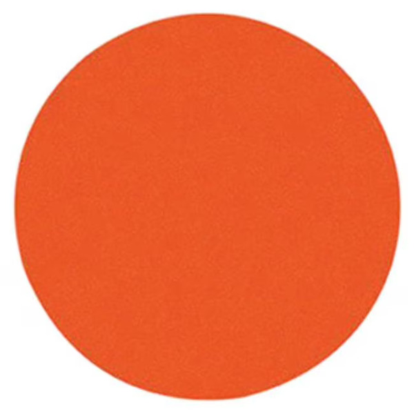 3in, 180 Grit, DynaCut Extreme Orange Film, Non-Vac Hook Face Disc