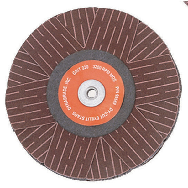 4 (102 mm) Dia. 220 Grit A/O Eyelet San