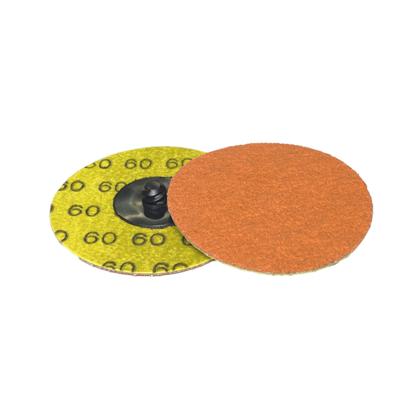 3in Dia x 36 Grit Premium CeramicNon-Vac. DynaCut Lock Disc, 25/Min